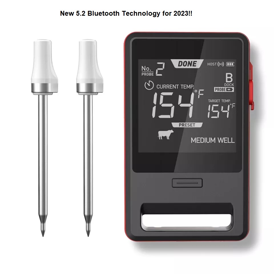 BLAZE Wireless Dual-Probe Meat Thermometer